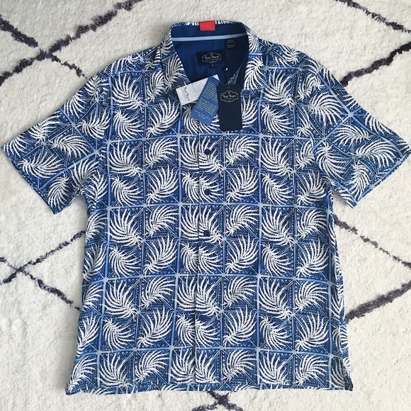 ⏱PRICE DROP⏱ NWT Men’s Silk Blend Shirt - Picture 2 of 10